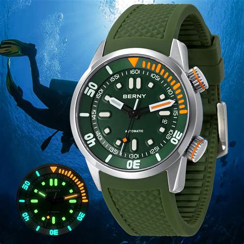 berny automatic diver watch.